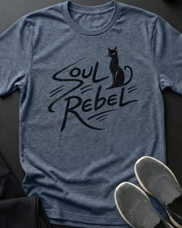Soul Rebel Tee Gift For Cat Lover