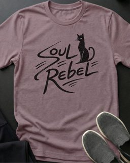 Soul Rebel Tee Gift For Cat Lover