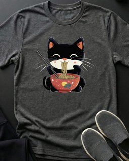 Ramen Kitty Tee Gift For Cat Lover