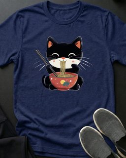 Ramen Kitty Tee Gift For Cat Lover
