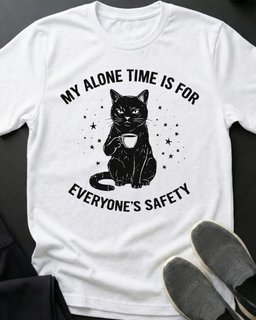 Safety Tee Gift For Cat Lover