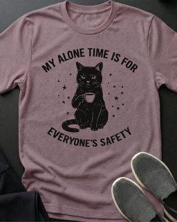 Safety Tee Gift For Cat Lover
