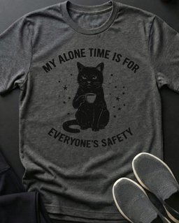 Safety Tee Gift For Cat Lover