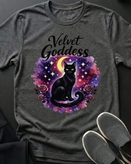 Rose Goddess Tee Gift For Cat Lover