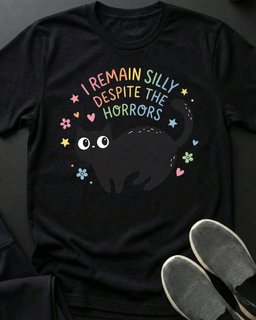 Silly Tee Gift For Cat Lover