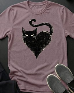My Heart Tee Gift For Cat Lover