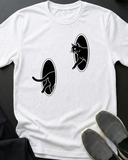 Portal Tee Gift For Cat Lover