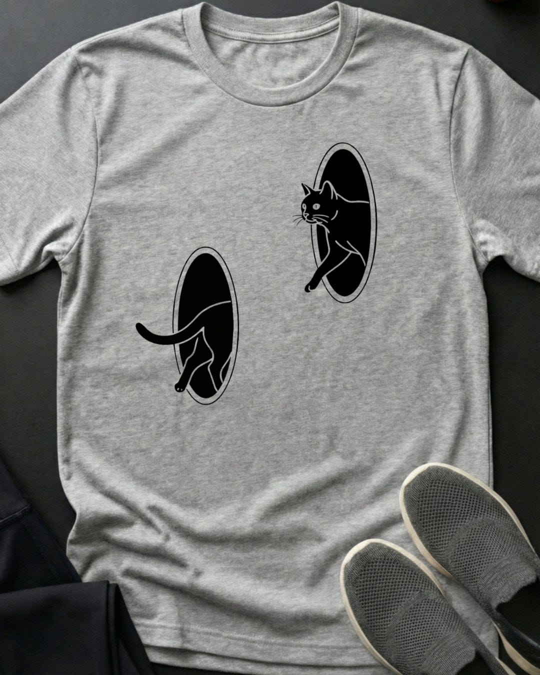 Portal Tee Gift For Cat Lover