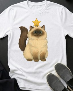 Star Kitty Tee Gift For Cat Lover