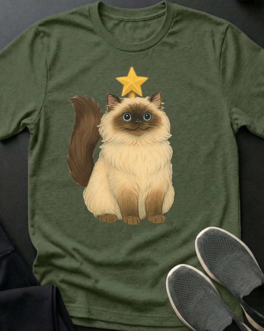 Star Kitty Tee Gift For Cat Lover