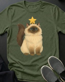 Star Kitty Tee Gift For Cat Lover