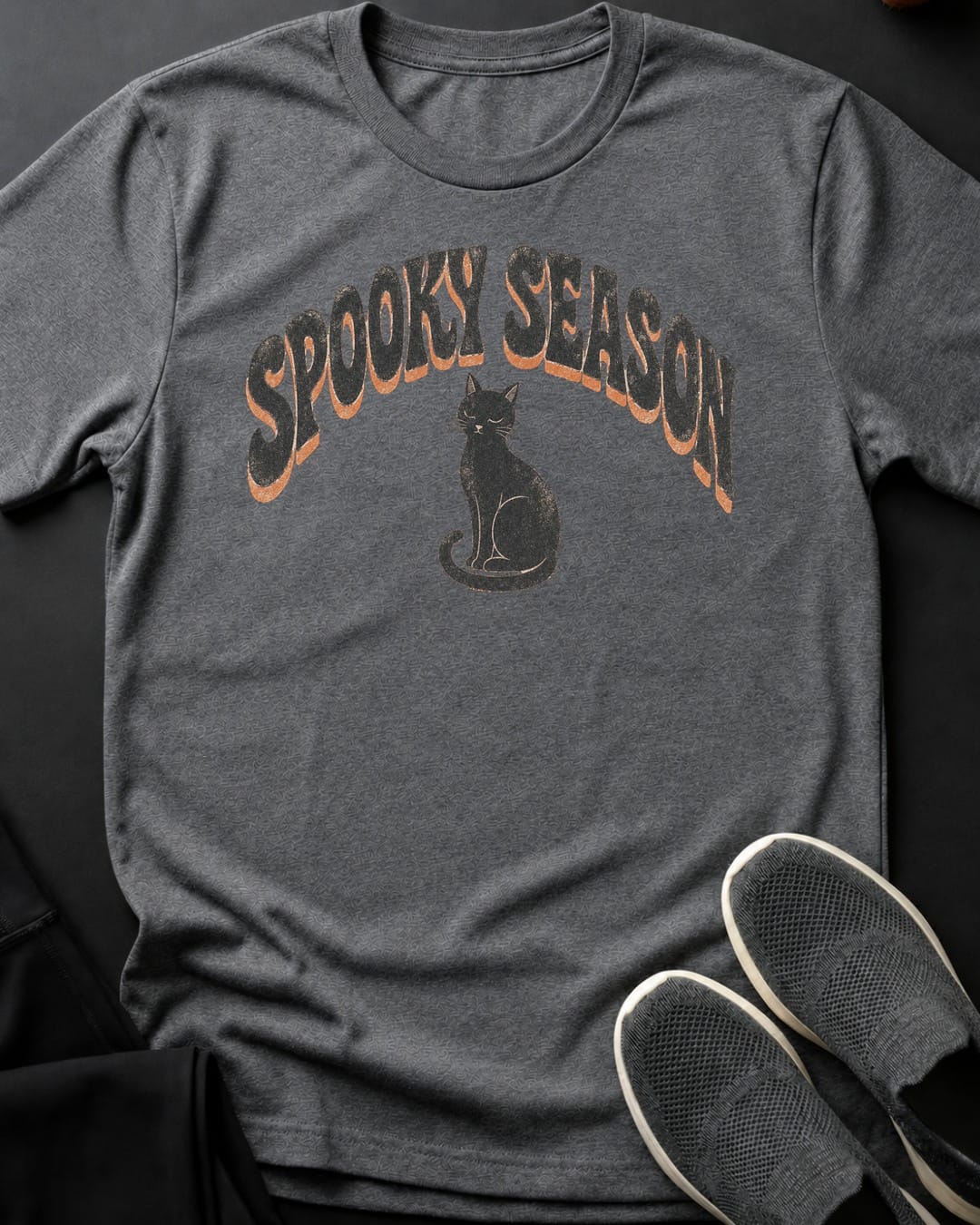 Spooky Season Ii Tee Gift For Cat Lover