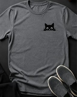 Pocket Kitty Tee Gift For Cat Lover
