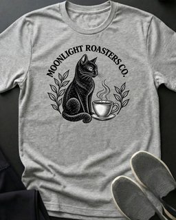 Moonlight Roasters Tee Gift For Cat Lover