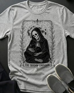 Shadow Companion Tee Gift For Cat Lover