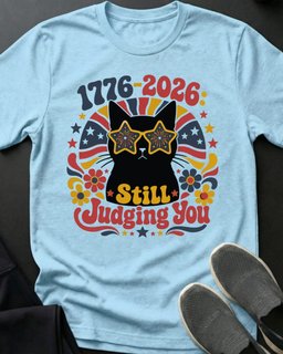 Still Judging You Tee Gift For Cat Lover