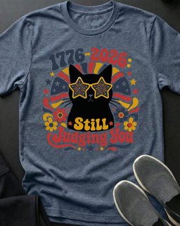 Still Judging You Tee Gift For Cat Lover