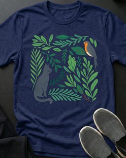 Robin Tee Gift For Cat Lover