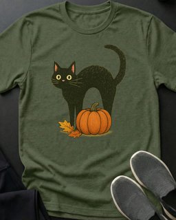 Scaredy Cat Tee Gift For Cat Lover