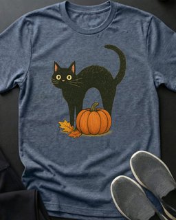 Scaredy Cat Tee Gift For Cat Lover