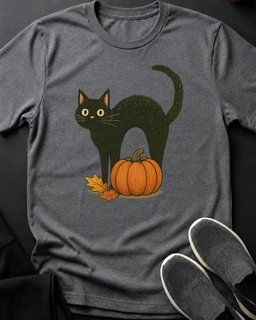 Scaredy Cat Tee Gift For Cat Lover