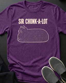 Sir Chonk A Lot Tee Gift For Cat Lover
