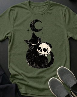 Snuggly Void Tee Gift For Cat Lover