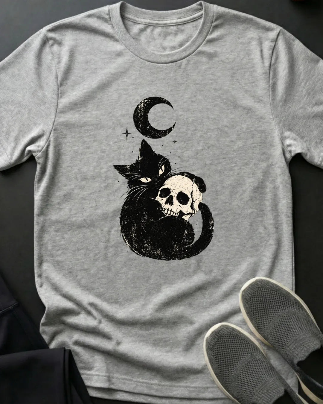Snuggly Void Tee Gift For Cat Lover