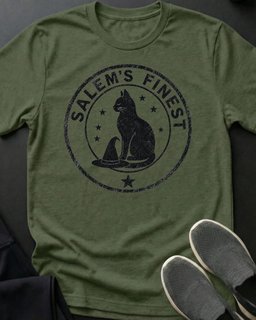 Salems Finest Tee Gift For Cat Lover