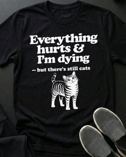 Still Cats Tee Gift For Cat Lover