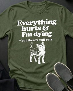 Still Cats Tee Gift For Cat Lover