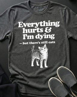 Still Cats Tee Gift For Cat Lover