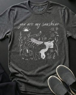 My Sunshine Tee Gift For Cat Lover