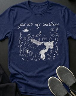 My Sunshine Tee Gift For Cat Lover