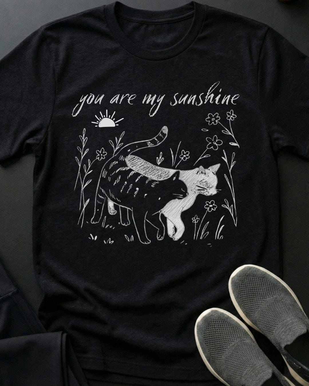 My Sunshine Tee Gift For Cat Lover