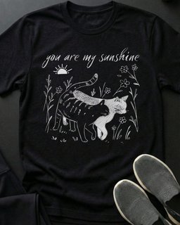 My Sunshine Tee Gift For Cat Lover