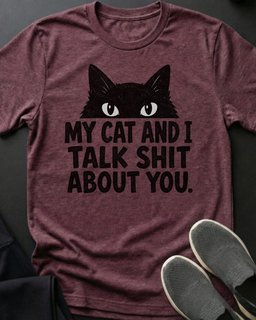 My Cat And I Tee Gift For Cat Lover