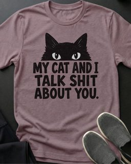 My Cat And I Tee Gift For Cat Lover