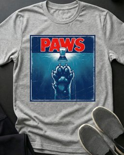 Paws Tee Gift For Cat Lover