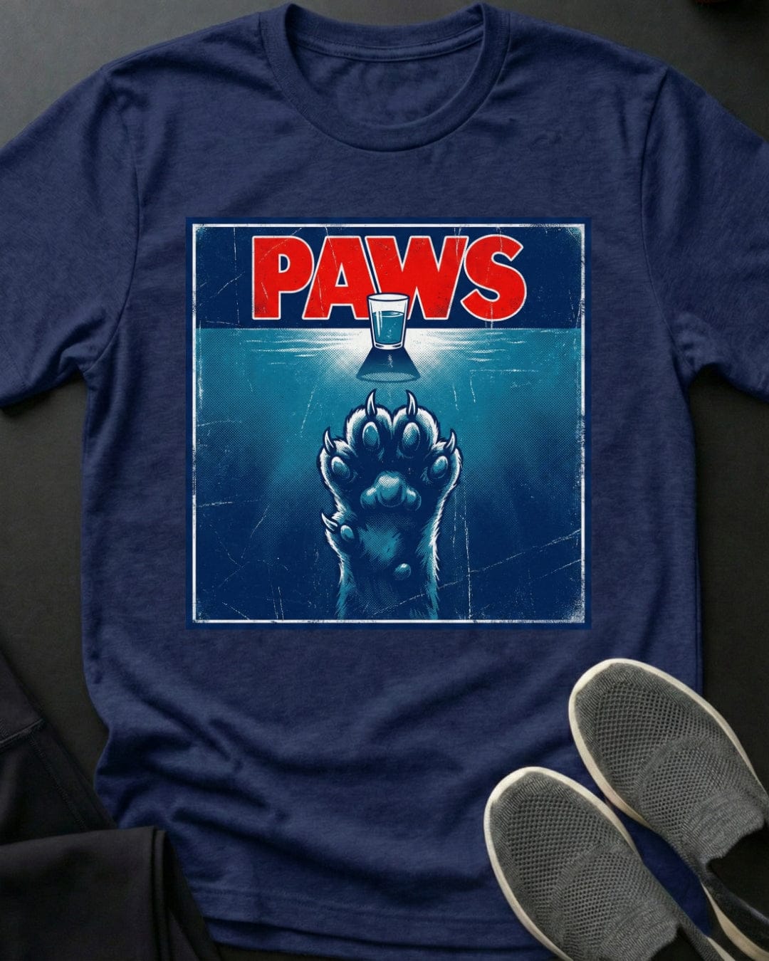 Paws Tee Gift For Cat Lover
