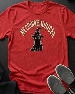 Necromeowncer Tee Gift For Cat Lover