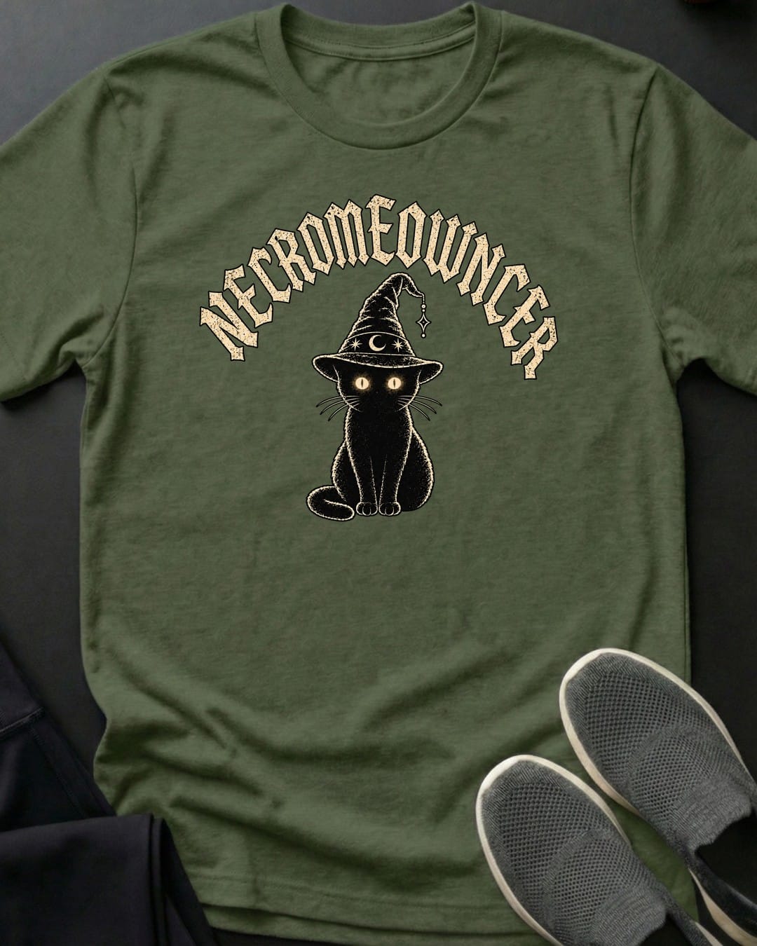 Necromeowncer Tee Gift For Cat Lover