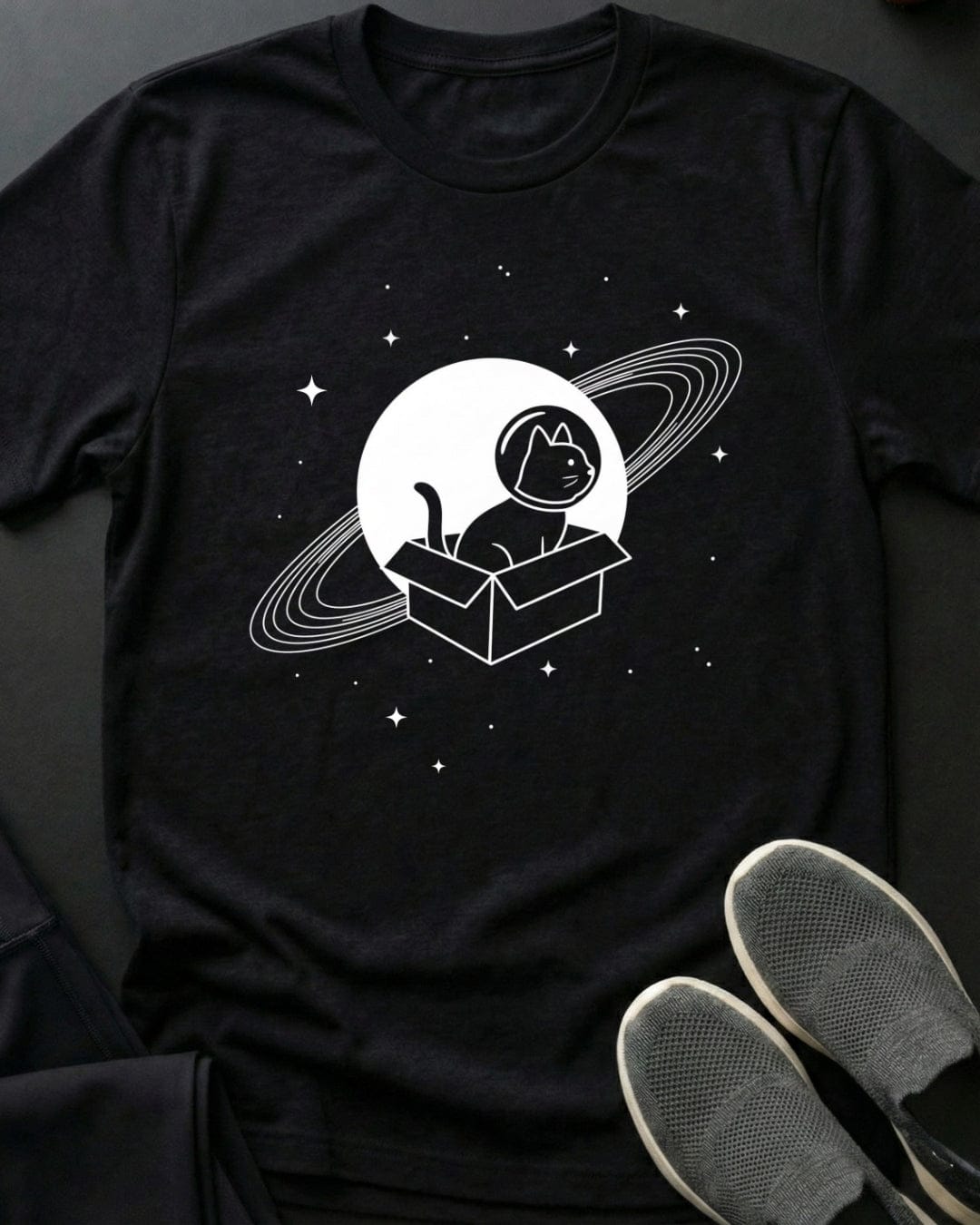 Space Quest Tee Gift For Cat Lover