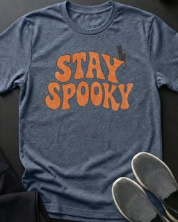 Stay Spooky Tee Gift For Cat Lover