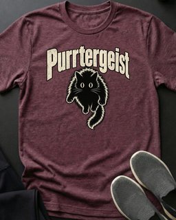 Purrtergeist Tee Gift For Cat Lover