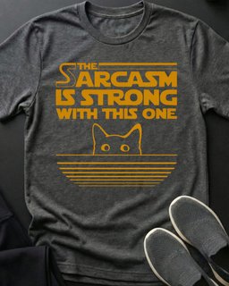 Sarcasm Tee Gift For Cat Lover