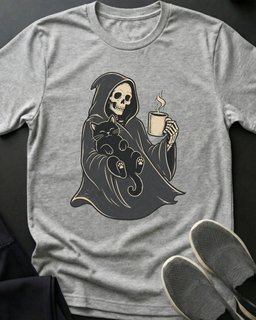 Reapers Brew Tee Gift For Cat Lover