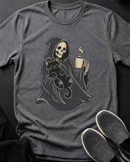 Reapers Brew Tee Gift For Cat Lover
