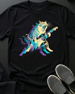 Rockin Kitty Tee Gift For Cat Lover