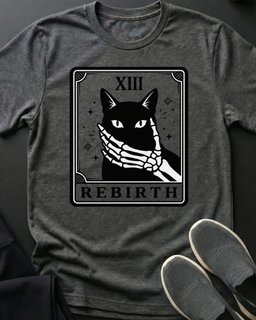 Rebirth Tee Gift For Cat Lover